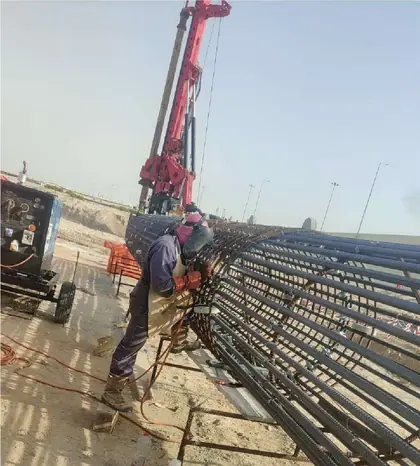 Deep Foundation Engineering for The Chedi Tower (G+5P+3Ser+44Typ) project in Al Thanyah 1, Dubai — 2.0 m Diameter Bored Piles, Working Load 3,500 kN