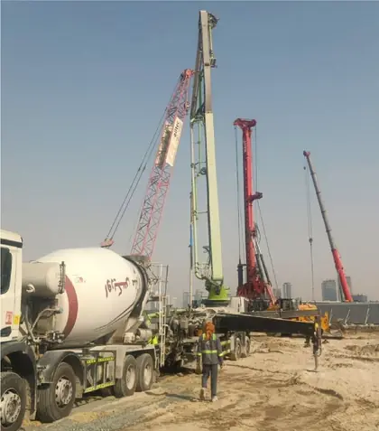 Enabling Works — Shoring & Excavation for Private Residential Complex — Zabeel project in Zabeel, Dubai — Large-Plot Secant Piles & Excavation